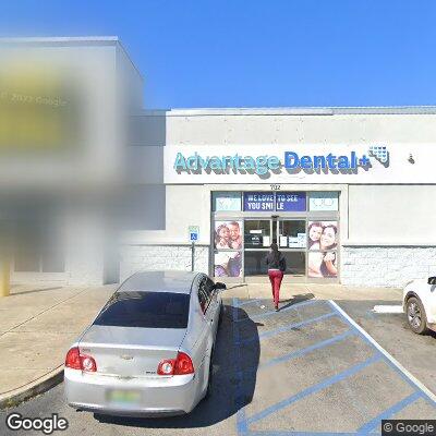 Thumbnail image of the front of a dentist office practice with the name Advantage Dental+ | Anniston which is located in Anniston, AL