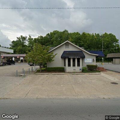 Thumbnail image of the front of a dentist office practice with the name Slusher Family Dental which is located in Middlesboro, KY