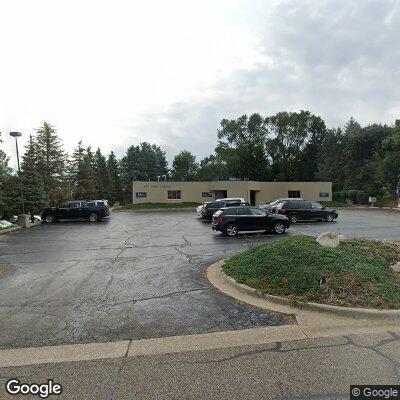 Thumbnail image of the front of a dentist office practice with the name Lakeshore Orthodontics, PLC which is located in Grand Haven, MI