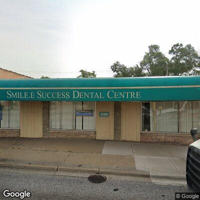 Thumbnail image of the front of a dentist office practice with the name Smile Success Dental Centre which is located in Bellwood, IL