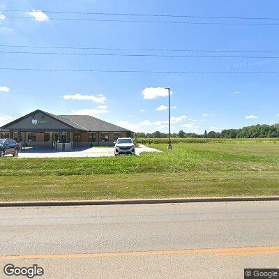 Thumbnail image of the front of a dentist office practice with the name Knox Family Dental which is located in Galesburg, IL