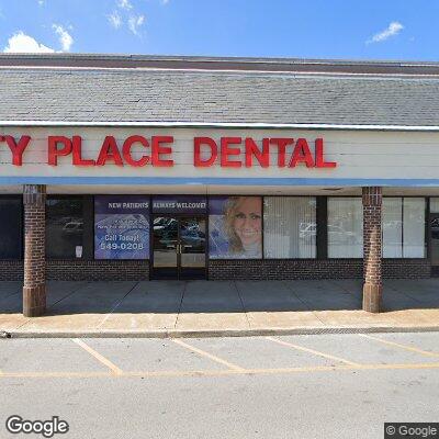 Thumbnail image of the front of a dentist office practice with the name University Place Dental which is located in Carbondale, IL