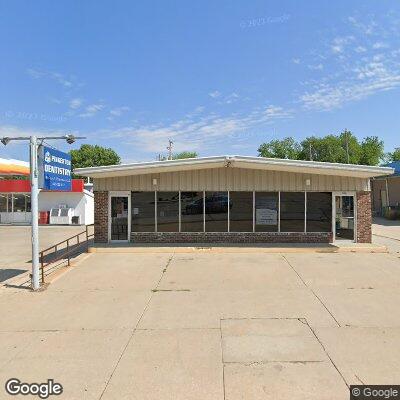 Thumbnail image of the front of a dentist office practice with the name Pinkerton Dentistry which is located in Beatrice, NE