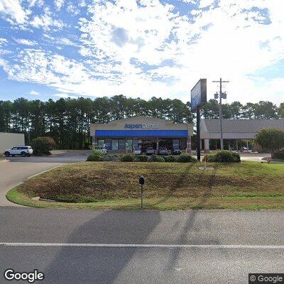 Thumbnail image of the front of a dentist office practice with the name Aspen Dental which is located in Marshall, TX