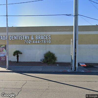 Thumbnail image of the front of a dentist office practice with the name Ameritina Dental Eastern which is located in Las Vegas, NV