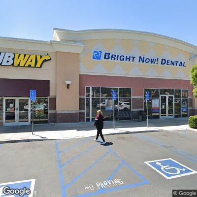 Thumbnail image of the front of a dentist office practice with the name Bright Now! Dental & Orthodontics which is located in Oxnard, CA