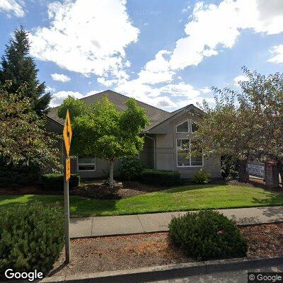 Thumbnail image of the front of a dentist office practice with the name North Santiam Family Dentistry which is located in Stayton, OR