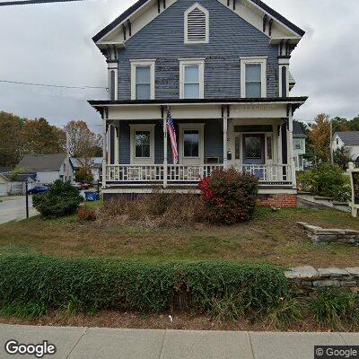 Thumbnail image of the front of a dentist office practice with the name Claremont Family Dentistry which is located in Claremont, NH