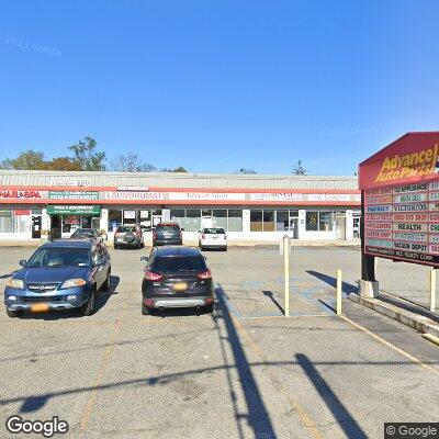 Thumbnail image of the front of a dentist office practice with the name Calderon & Calderon Family Dentistry which is located in Bay Shore, NY