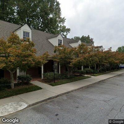 Thumbnail image of the front of a dentist office practice with the name Drs. Pafford & Browning which is located in Lawrenceville, GA