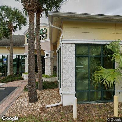 Thumbnail image of the front of a dentist office practice with the name Advance Denture Care which is located in Jacksonville Beach, FL