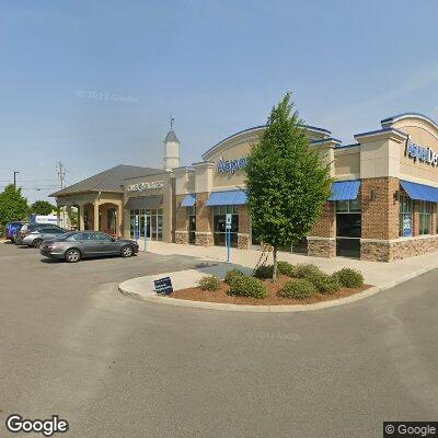 Thumbnail image of the front of a dentist office practice with the name Aspen Dental which is located in Madison, AL