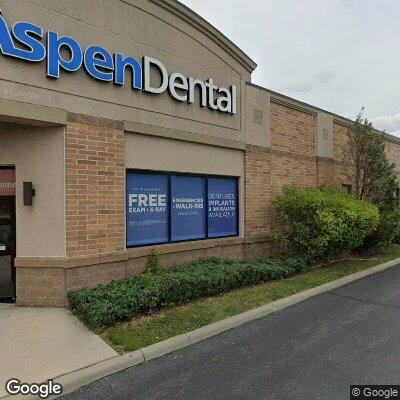 Thumbnail image of the front of a dentist office practice with the name Aspen Dental which is located in Toledo, OH