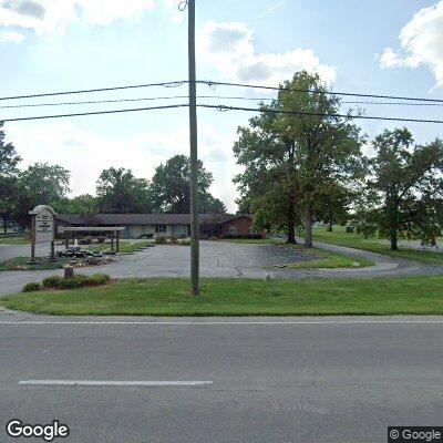 Thumbnail image of the front of a dentist office practice with the name Powell Orthodontics which is located in Terre Haute, IN