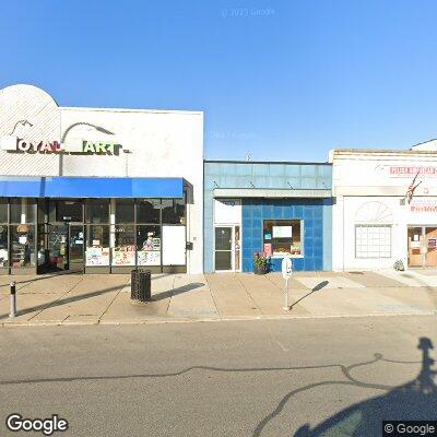 Thumbnail image of the front of a dentist office practice with the name Rainbow Dental Center which is located in Hamtramck, MI