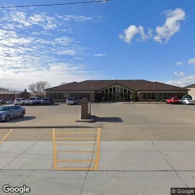 Thumbnail image of the front of a dentist office practice with the name Hurst Family Dentistry which is located in Hull, IA