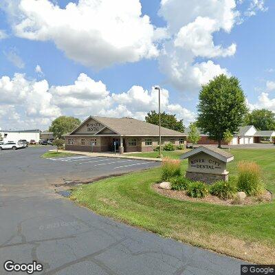 Thumbnail image of the front of a dentist office practice with the name River City Dental which is located in Saint Cloud, MN