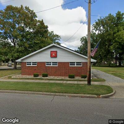 Thumbnail image of the front of a dentist office practice with the name Centralia Dental which is located in Centralia, IL