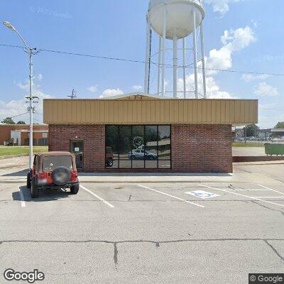 Thumbnail image of the front of a dentist office practice with the name Children's Smile Center which is located in Aurora, MO