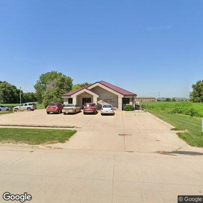 Thumbnail image of the front of a dentist office practice with the name Houska Dental Clinic which is located in Vermillion, SD