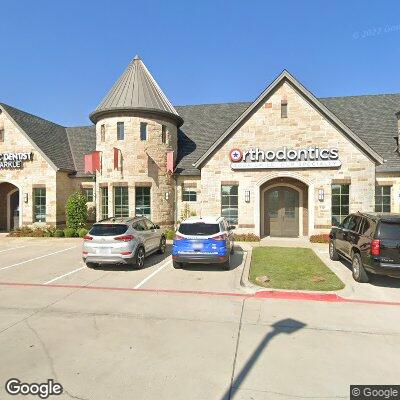 Thumbnail image of the front of a dentist office practice with the name Orthodontex which is located in Rockwall, TX