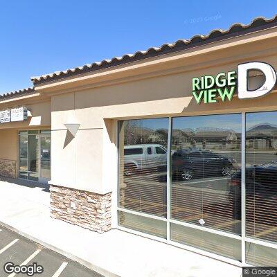 Thumbnail image of the front of a dentist office practice with the name Ridgeview Dental which is located in Kingman, AZ