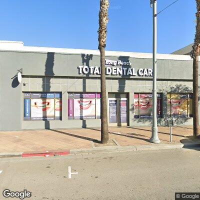 Thumbnail image of the front of a dentist office practice with the name Long Beach Total Dental Care which is located in Long Beach, CA