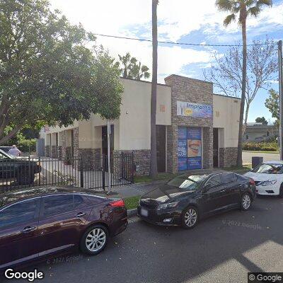 Thumbnail image of the front of a dentist office practice with the name Vadadent Modern Dental Group which is located in Lawndale, CA