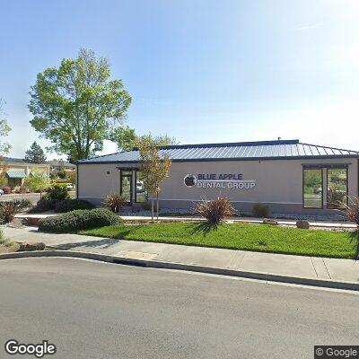 Thumbnail image of the front of a dentist office practice with the name Blue Apple Dental which is located in Rohnert Park, CA