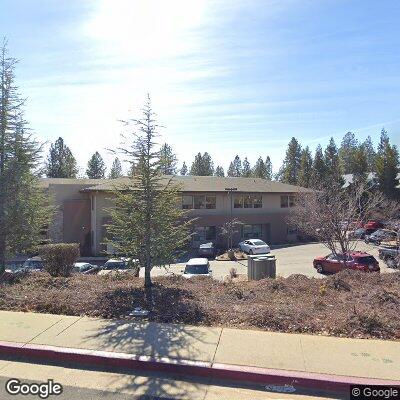 Thumbnail image of the front of a dentist office practice with the name Rockwell Family Dental which is located in Grass Valley, CA