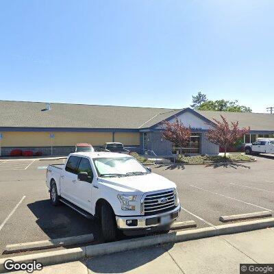 Thumbnail image of the front of a dentist office practice with the name East Medford Dental Clinic which is located in Central Point, OR