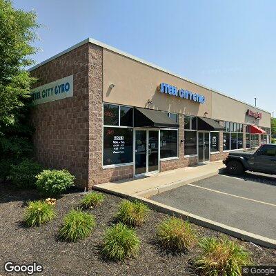 Thumbnail image of the front of a dentist office practice with the name Trexler Family Dental Care which is located in Trexlertown, PA