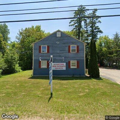 Thumbnail image of the front of a dentist office practice with the name Tilton Family Dental which is located in Tilton, NH