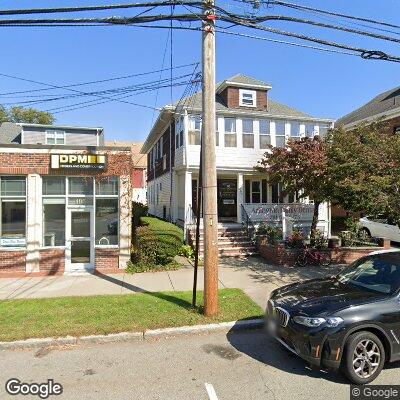 Thumbnail image of the front of a dentist office practice with the name Arlington Family Dental which is located in Arlington, MA