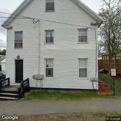 Thumbnail image of the front of a dentist office practice with the name Lovejoy Dental DDS PA which is located in Unity, ME