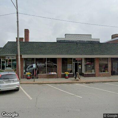 Thumbnail image of the front of a dentist office practice with the name Downeast Denture Center which is located in Belfast, ME