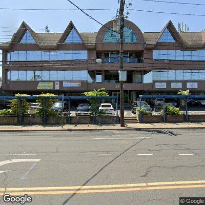 Thumbnail image of the front of a dentist office practice with the name Reliable Dental Care which is located in Bridgeport, CT