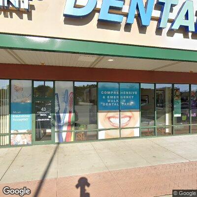 Thumbnail image of the front of a dentist office practice with the name Somers Point Dental which is located in Somers Point, NJ