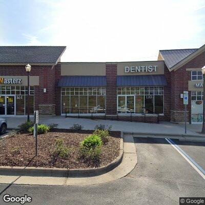 Thumbnail image of the front of a dentist office practice with the name Something To Smile About which is located in Raleigh, NC