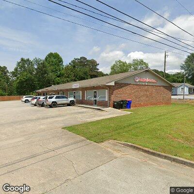 Thumbnail image of the front of a dentist office practice with the name Erwin Orthodontics which is located in Toccoa, GA