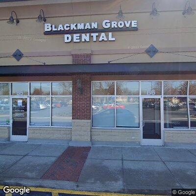 Thumbnail image of the front of a dentist office practice with the name Blackman Grove Dental which is located in Murfreesboro, TN