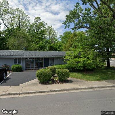 Thumbnail image of the front of a dentist office practice with the name Drs.Long and Burton which is located in Shelbyville, KY