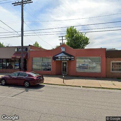 Thumbnail image of the front of a dentist office practice with the name Noble Dental Care which is located in Cleveland, OH