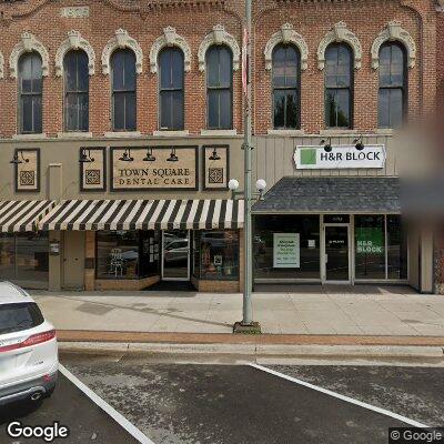 Thumbnail image of the front of a dentist office practice with the name Town Square Dental Care which is located in Oskaloosa, IA