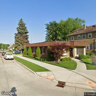 Thumbnail image of the front of a dentist office practice with the name Southwest Dental Group which is located in Racine, WI