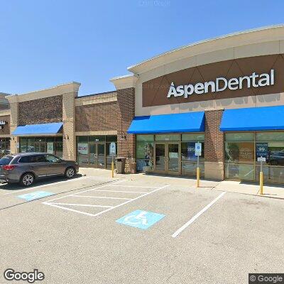 Thumbnail image of the front of a dentist office practice with the name Aspen Dental which is located in Mount Pleasant, WI