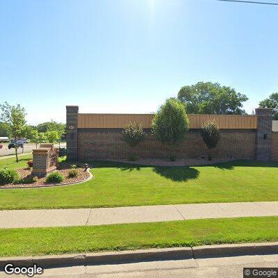 Thumbnail image of the front of a dentist office practice with the name Carrels & Bain Family Dental Care which is located in Aberdeen, SD