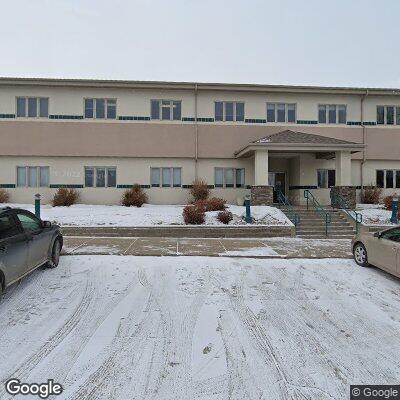 Thumbnail image of the front of a dentist office practice with the name Clausnitzer Dentistry which is located in Bismarck, ND