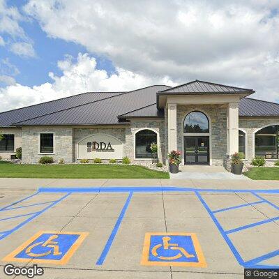 Thumbnail image of the front of a dentist office practice with the name Dakota Dental Associates which is located in Grand Forks, ND