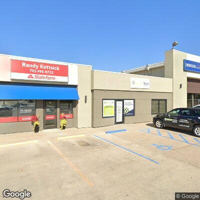 Thumbnail image of the front of a dentist office practice with the name Amundson Dental Associates which is located in Grand Forks, ND